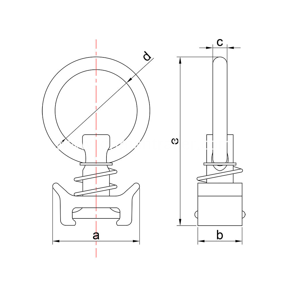 E Track Ring E Track Ring